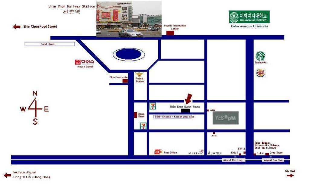 Shinchon Guest House Seoel Buitenkant foto