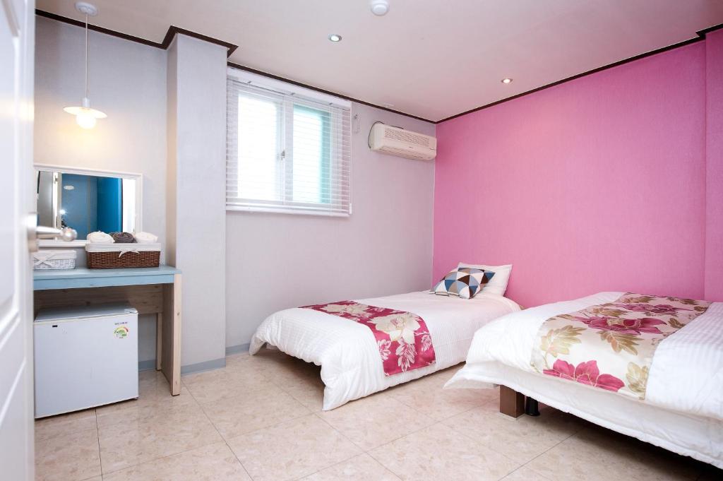 Shinchon Guest House Seoel Kamer foto